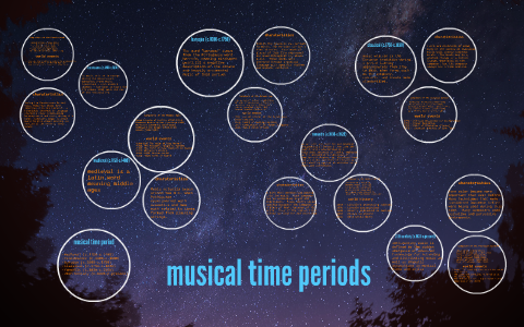 musical time periods by vanessa gavia