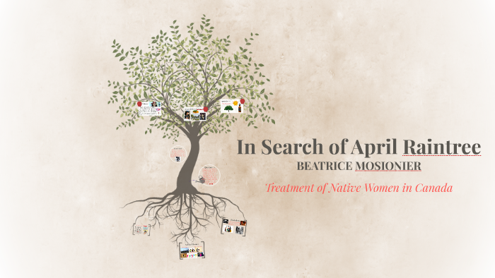 in search of april raintree essay