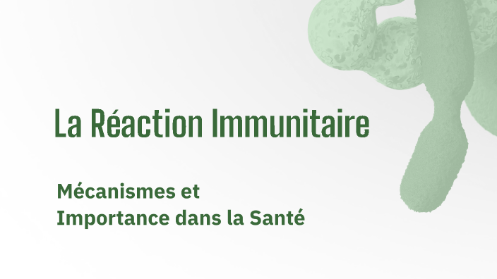 La Réaction Immunitaire by hanna reverce on Prezi