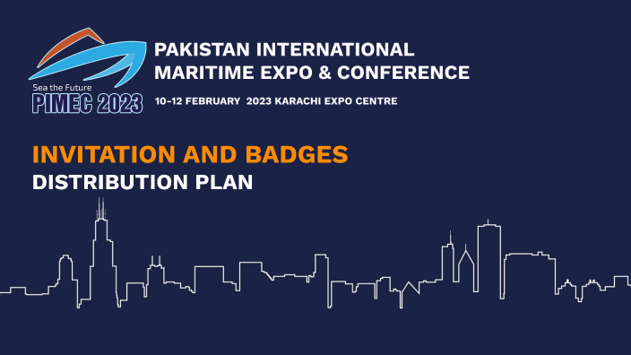 PIMEC 2023 BADGES DISTRIBUTION PLAN By BADAR EXPO SOLUTIONS