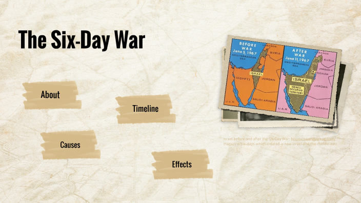 The Six-Day War By Nadeen Coursen On Prezi