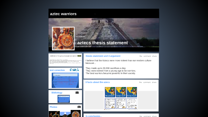 Aztec civilization picture