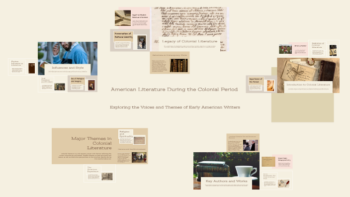 American Literature During the Colonial Period by marla romero on Prezi