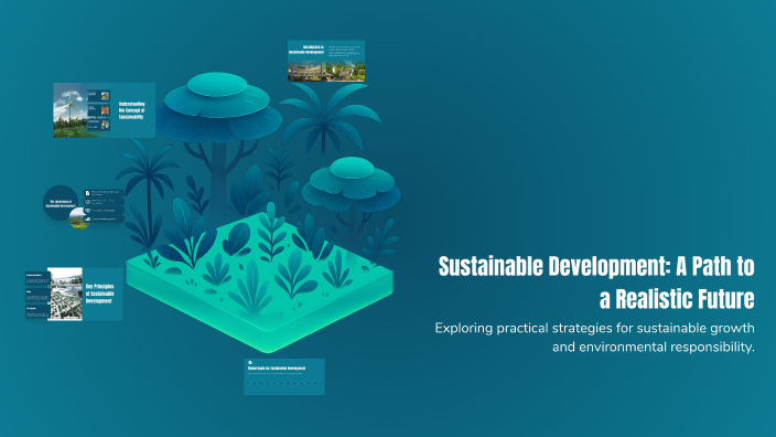Sustainable Development: A Path to a Realistic Future by Haniesha ...