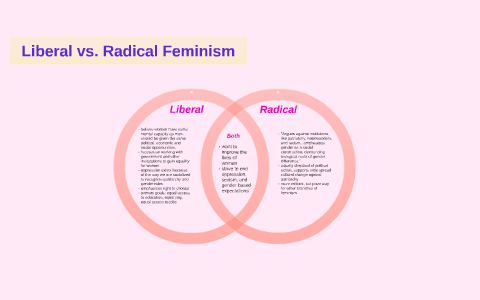 feminism liberal radical vs