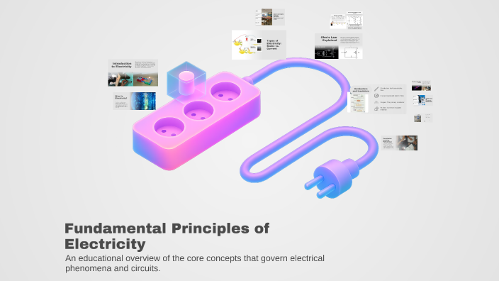 Fundamental Principles of Electricity by francisco romero on Prezi