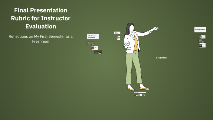 Final Presentation Rubric for Instructor Evaluation by Benjamin ...