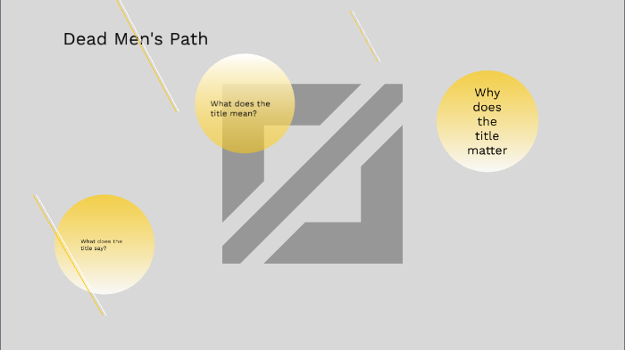 Dead Men's Path by rachel chavez