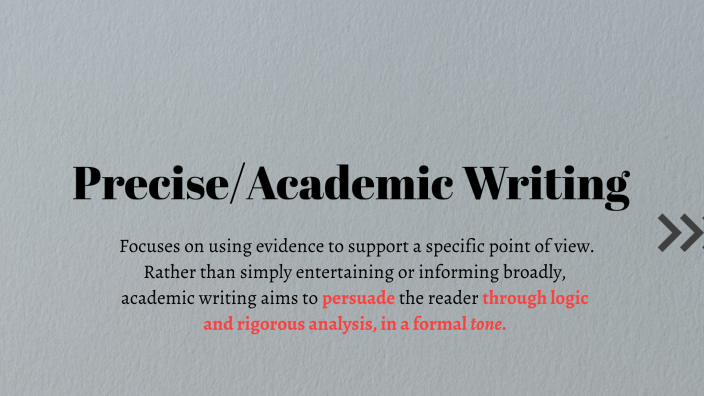 Precise Writing by ACHRAF GUAAD on Prezi