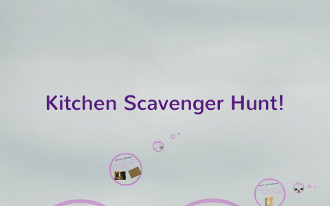 Culinary Scavenger Hunt By Aleah Thomas On Prezi