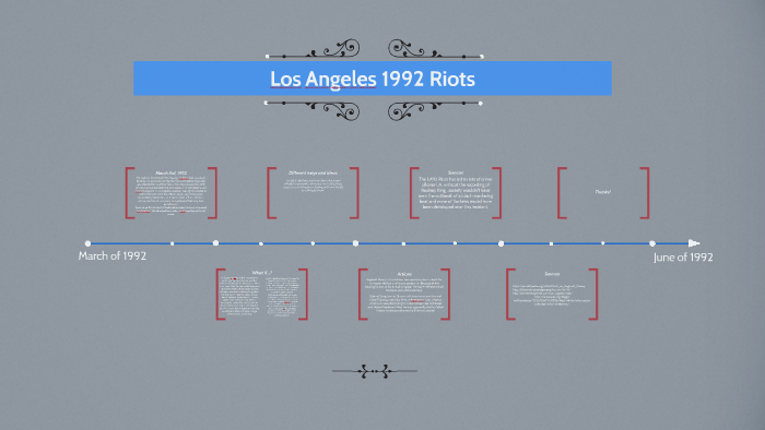 Los Angeles 1992 Riots by Maci Finder on Prezi