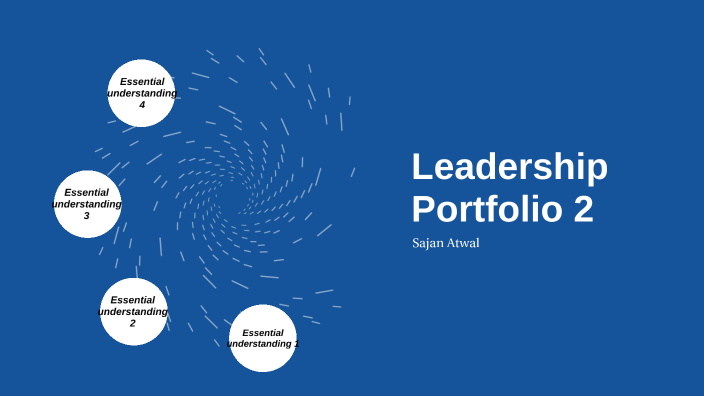 Leadership Portfolio Fundamentals by Sajan Atwal on Prezi