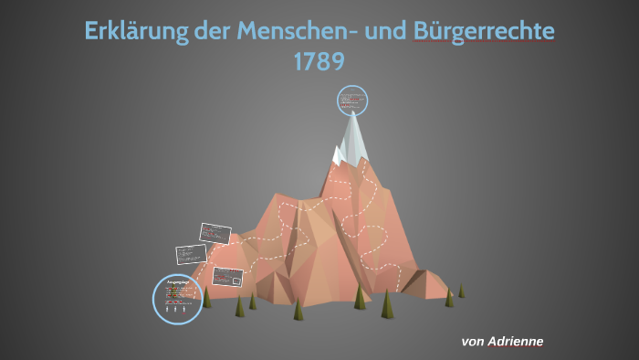 Erklärung der Menschen- und Bürgerrechte 1789 by A M on Prezi