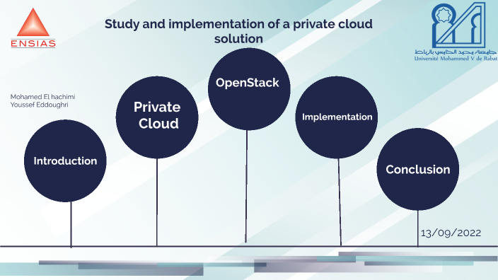 tools for building private cloud case study