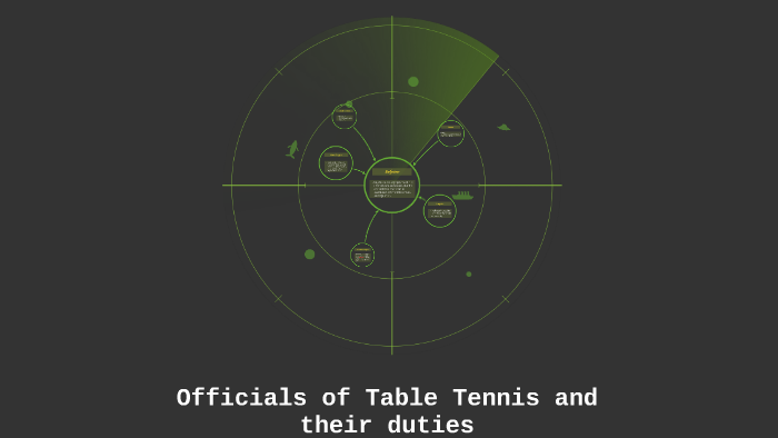 Officials Of Table Tennis And Their Duties By Teza Marygrace Maribao