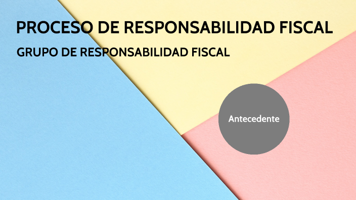 Proceso De Responsabilidad Fiscal By Katherine Barrios Osorio 9784