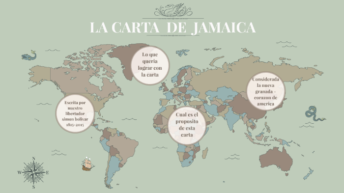 LA CARTA DE JAMAICA by stefany marquez on Prezi