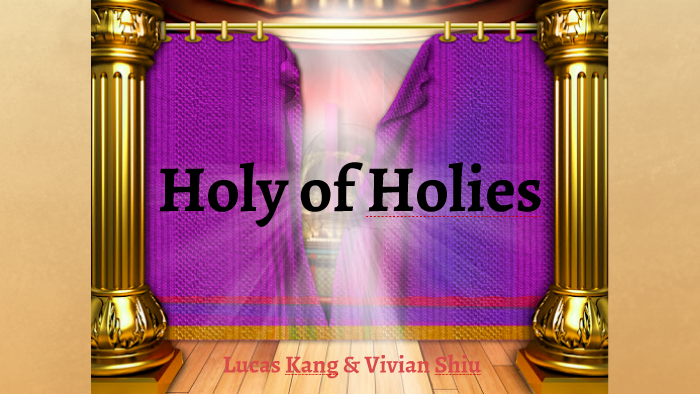 holy of holies curtain