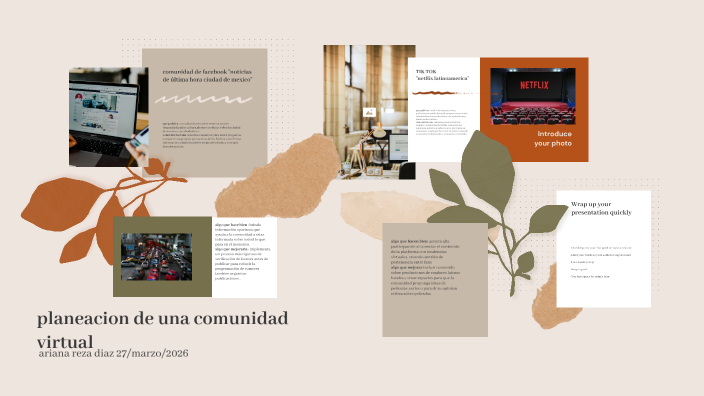planeacion de una comunidad virtual by Ariana Reza Diaz on Prezi