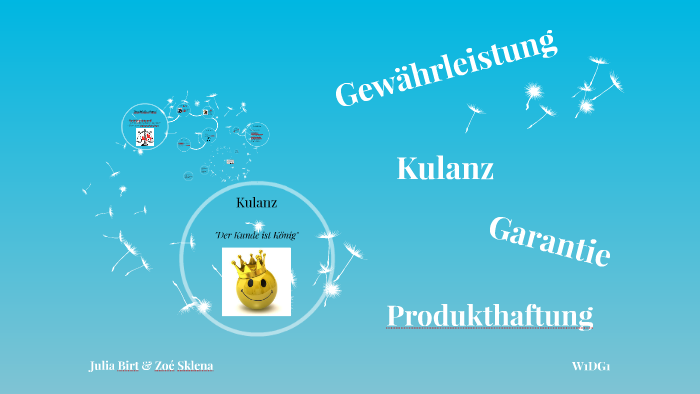 Garantie Kulanz Gewhrleistung