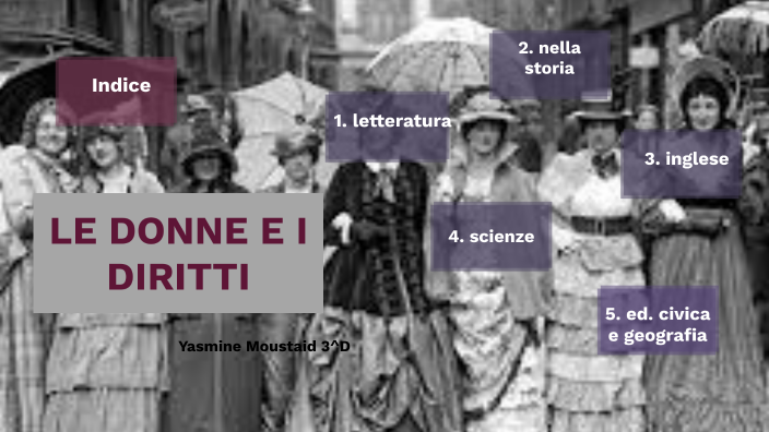 Le Donne e i loro Diritti by Yasmine Moustaid on Prezi