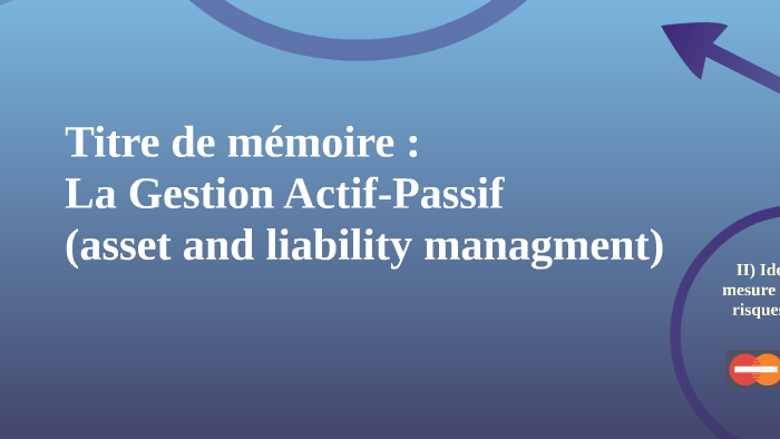 Gestion actifpassif
