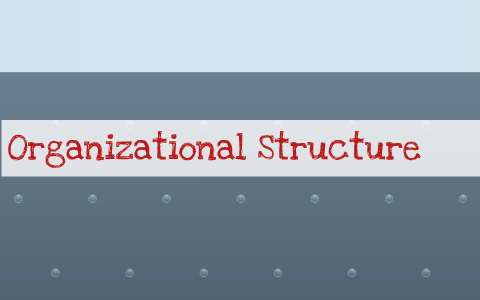 Organizational Structure by Mai Sadek on Prezi