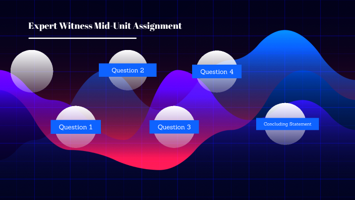 expert witness mid unit assignment