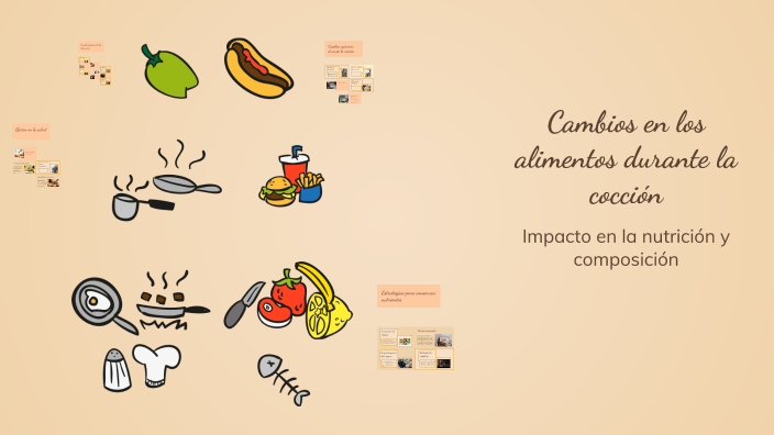 Cambios en los alimentos durante la cocción by Valeria Fuerte on Prezi
