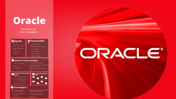 presentation variable oracle