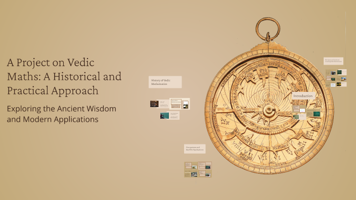 A Project on Vedic Maths: A Historical and Practical Approach by ...