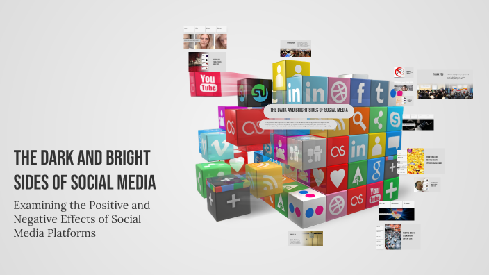 The Dark and Bright Sides of Social Media by Saim Arain on Prezi