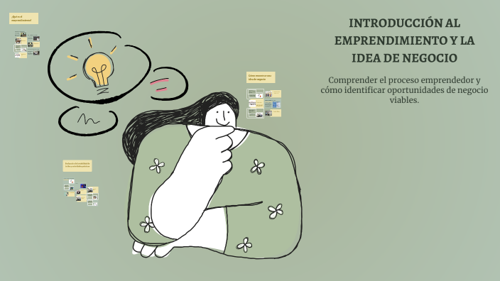 INTRODUCCIÓN AL EMPRENDIMIENTO Y LA IDEA DE NEGOCIO by Diana Picon on Prezi