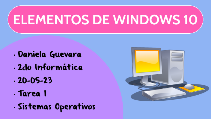 Elementos De Windows 10 By Daniela Guevara 3883