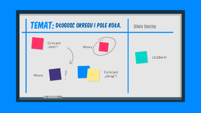 Sprawdzian Gimnazjum Dlugosc Okregu Pole Kola dlugosc okregu i kola by Oliwia Doering on Prezi