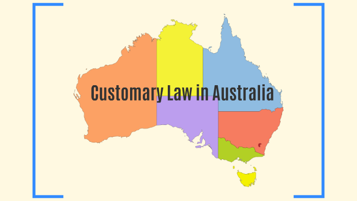 what-is-customary-law-by-two-things