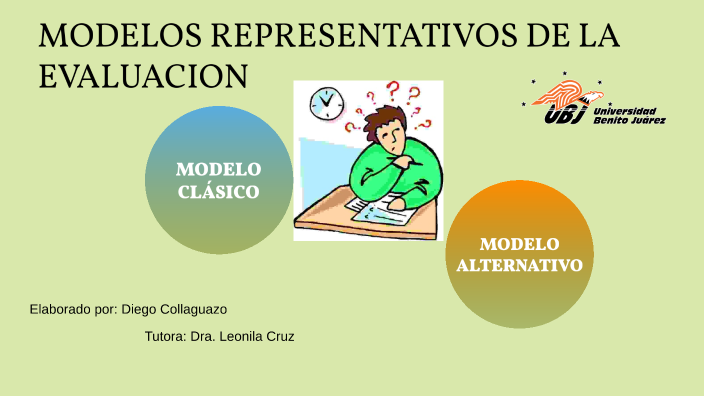 MODELOS REPRESENTATIVOS DE LA EVALUACIÓ By Diego Collaguazo On Prezi