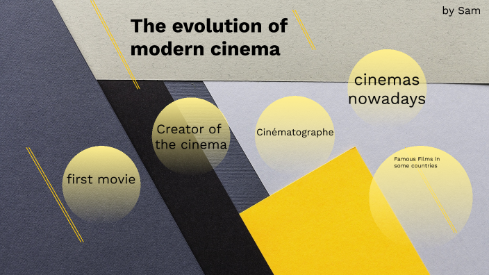The evolution of modern cinema by Samuel Seeger on Prezi