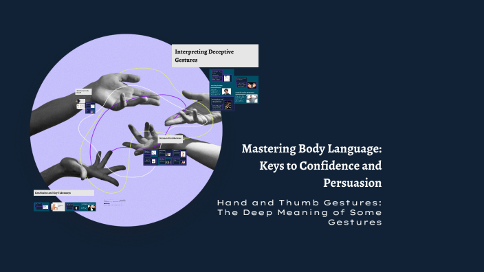 Mastering Body Language: Keys to Confidence and Persuasion by gustavo ...