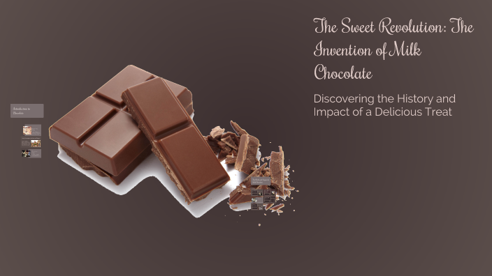 Sweet Invention The Sweet Revolution: The Invention of Milk Chocolate by Camila ...