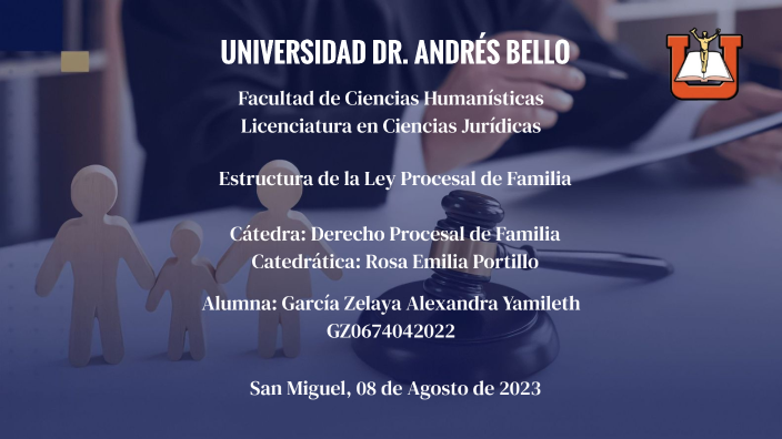 ESTRUCTURA DE LA LEY PROCESAL DE FAMILIA by Alexandra García on Prezi