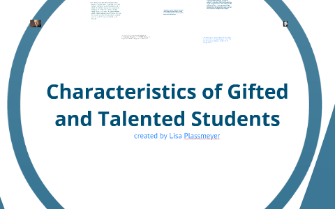 talented gifted students characteristics