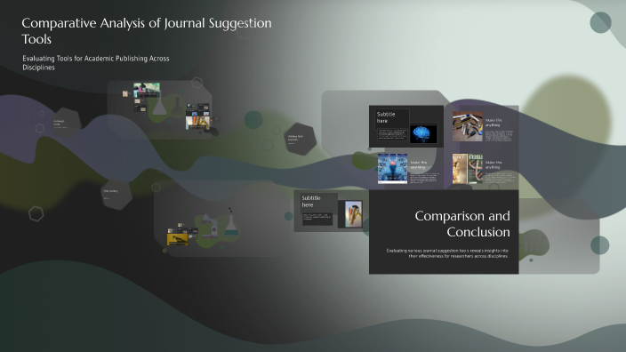 Comparative Analysis of Journal Suggestion Tools by MOHAMMED Saifulla ...