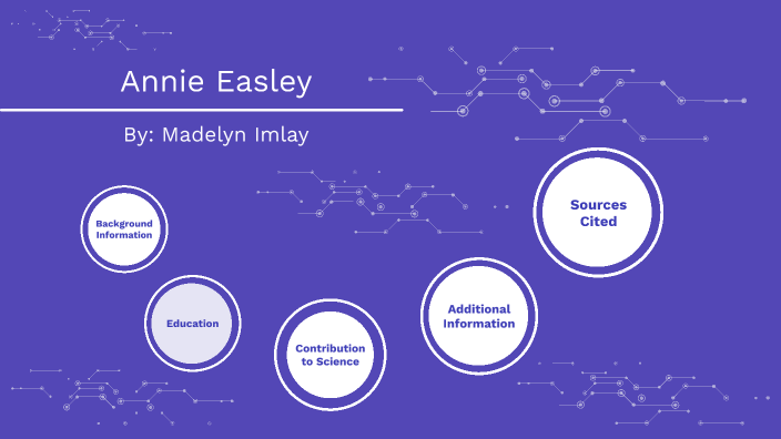 ANNIE J. EASLEY by Madelyn Imlay on Prezi