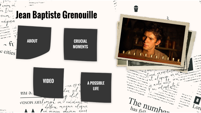 Jean Baptiste Grenouille Wahre Geschichte jean baptiste grenouille by Mauro Martinez on Prezi