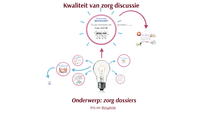 Discussie: kwaliteit van zorg by Iris Blok