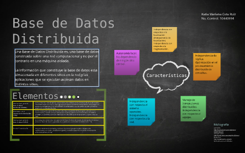 Base de Datos Distribuida by Katia Cota on Prezi