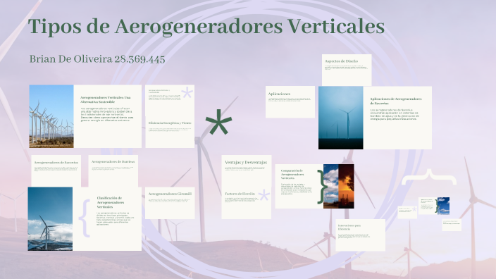 Tipos de Aerogeneradores Verticales by Brian De Oliveira on Prezi
