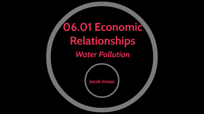 assignment 06 01 economic relationships water pollution