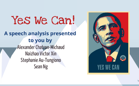 Obama Yes We Can By Victor Xin